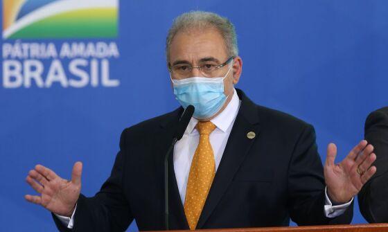 ministro da Saúde, Marcelo Queiroga