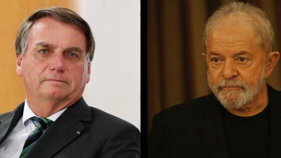 Lula e Bolsonaro