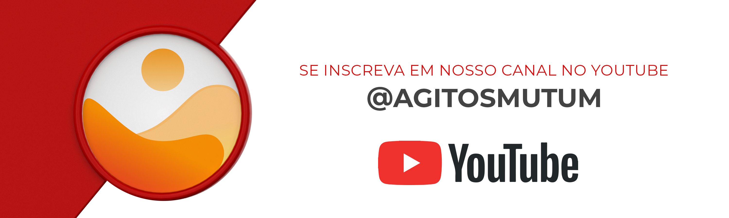 SITE AGITOS MUTUM - CANAL YOUTUBE