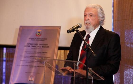O ex-presidente do TJMT, desembargador Paulo Lessa